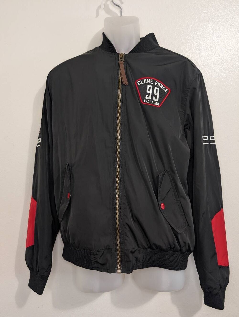 Star Wars Bad Batch Clone Force Troopers Heroes & Villains Bomber Jacket S